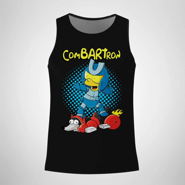 Men's Tank Top Art by Juwecurfew comBARTron