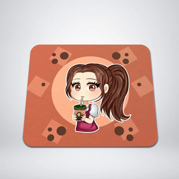 Mousepads E.M. Arts Milk Tea Girl